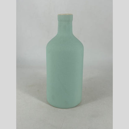 Bottle Flower Vase - Pastel Mint Green Matte