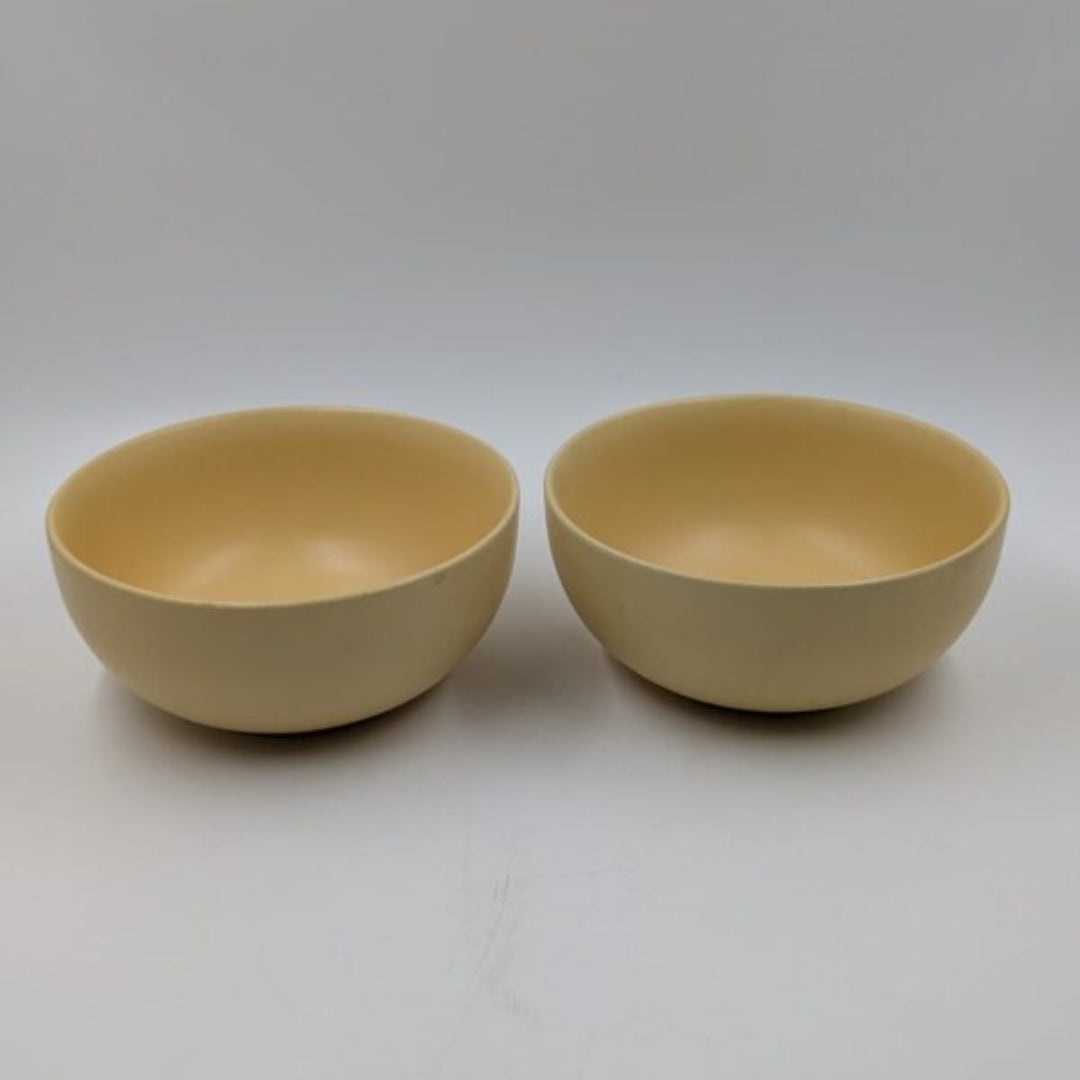 Serving Bowls - Matte Pastel Beige / Cream