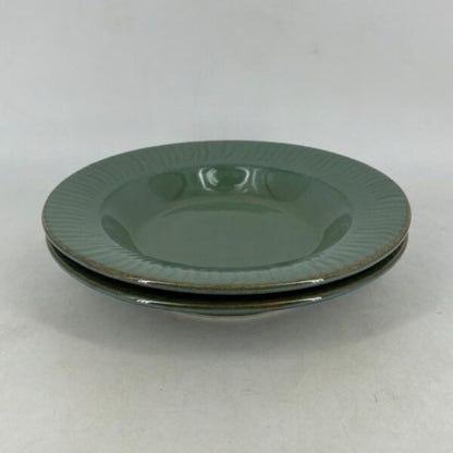 Soup Plates - Olive Green