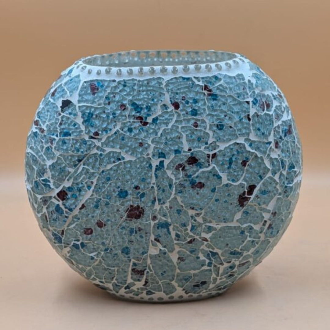 Mosaic Glass Globe Table Lamp