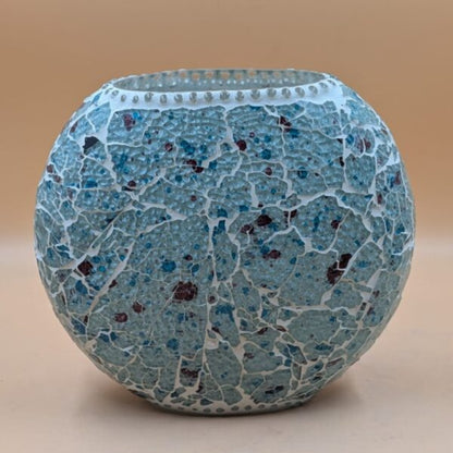 Mosaic Glass Globe Table Lamp