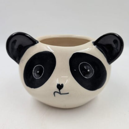 Panda Planter - Cute Animal Shape Desk Pot & Indoor Succulent Planter